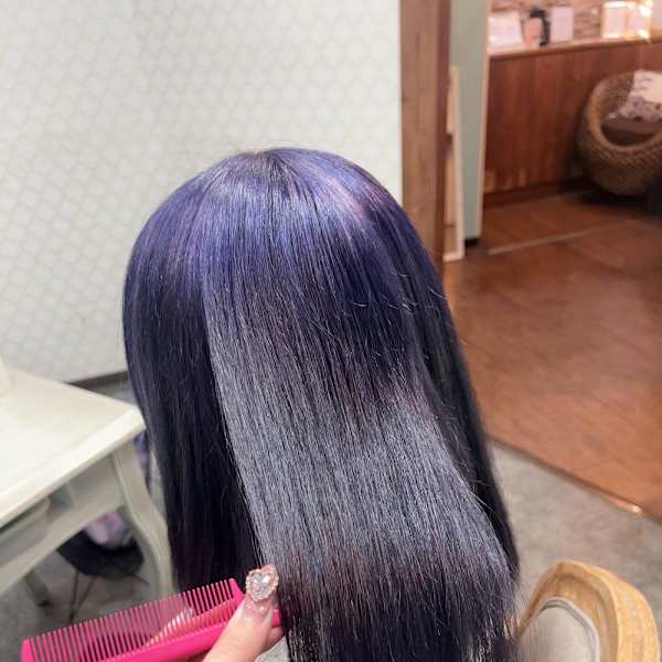 エクステはずしてラベンダー!