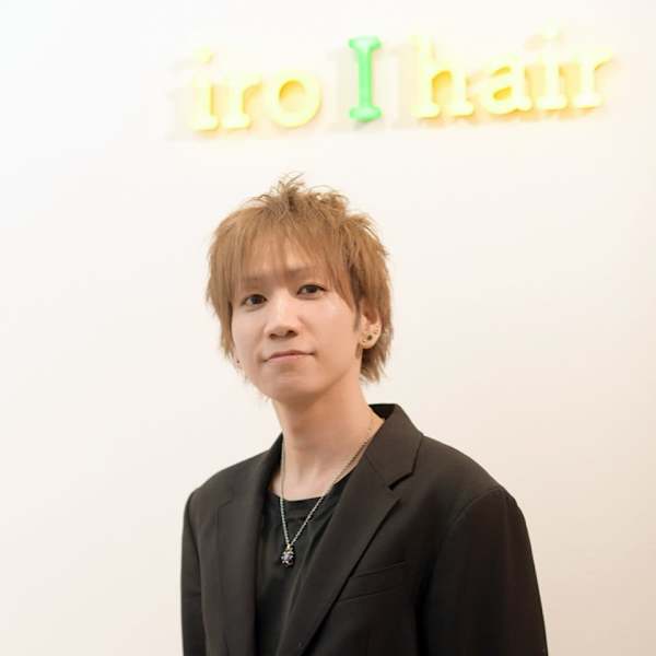 iro I hair【イロアイヘアー】のスタッフ紹介。加藤 佑二