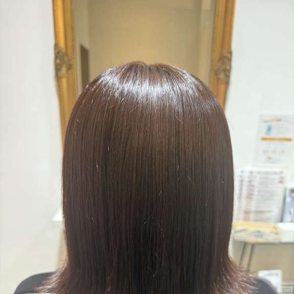 ワンカール外ハネ艶ボブ【髪質改善/錦糸町】