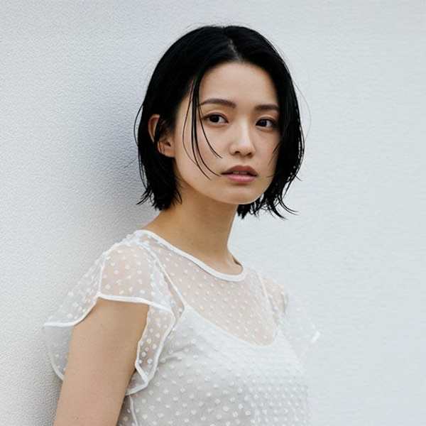 #切りっぱなしボブ #暗めカラー