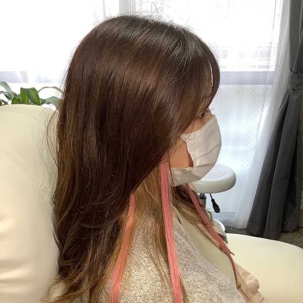 イヤリングカラー シールエクステ