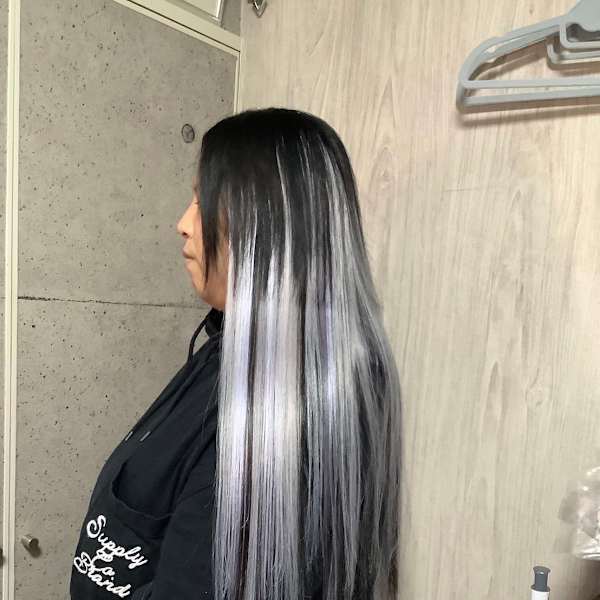 LEDエクステ（接着面・beforeあり）