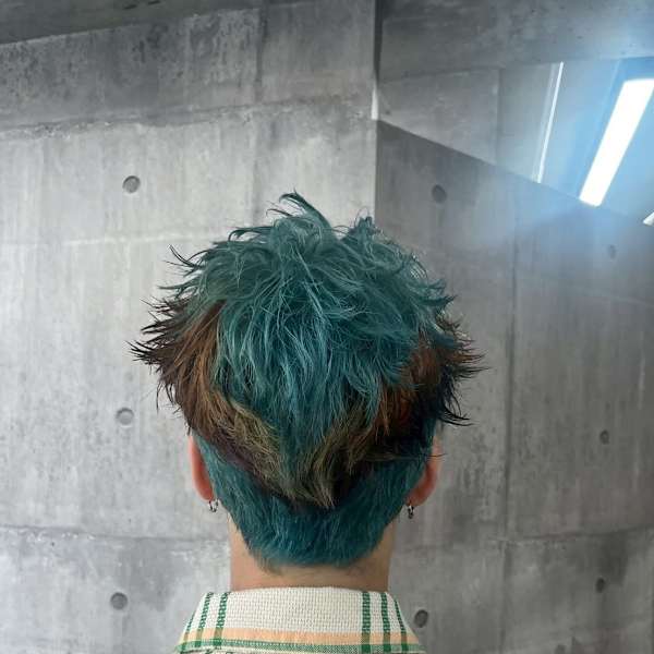 Re.(by INK.) 渋谷×スタイル|Re.(by INK.) 渋谷 ハイトーン/ウルフカット/デザインカラー/髪質改善