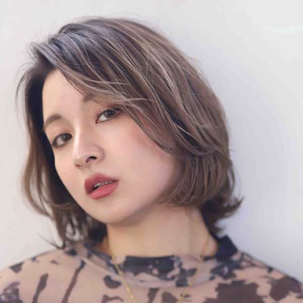 レイヤーバングボブ