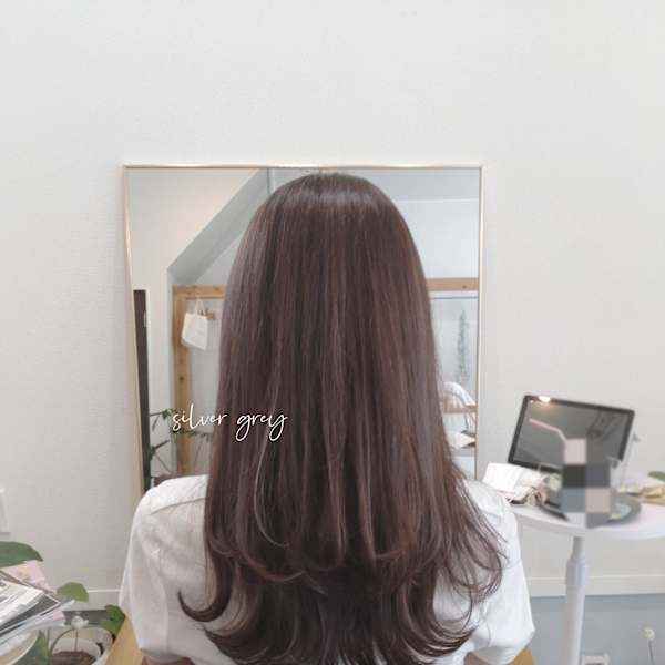 hair  color    ウィービング|hair  and  eyelash    nuit...