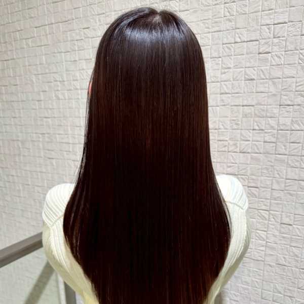 艶髪ロングヘア サラツヤ 髪質改善トリートメント ブラウン|Beautissimo 所沢