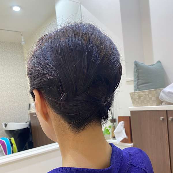 ショート アップスタイル