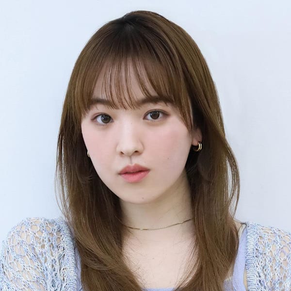 透明感引き立つベージュロング|HAIR & MAKE EARTH 大崎店