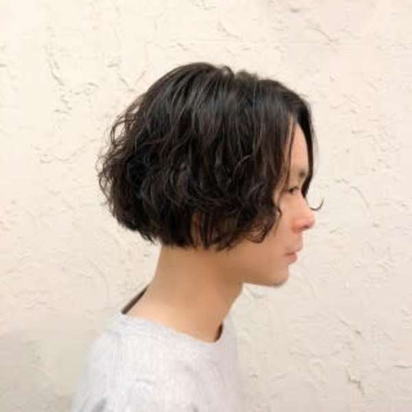 【Flor】*メンズ×ワンレン×くせ毛風パーマ*