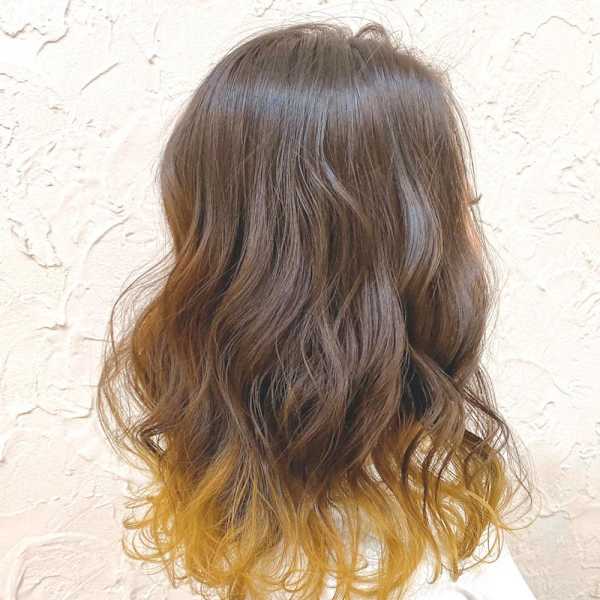 【Flor】*キビタキイエロー×グラデーション*