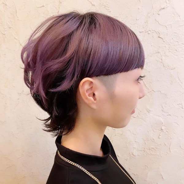 【Flor】*Bish風マッシュウルフ+ラベンダー*