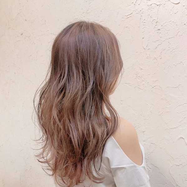 【Flor】*シアウェーブ+ピンクベージュ*