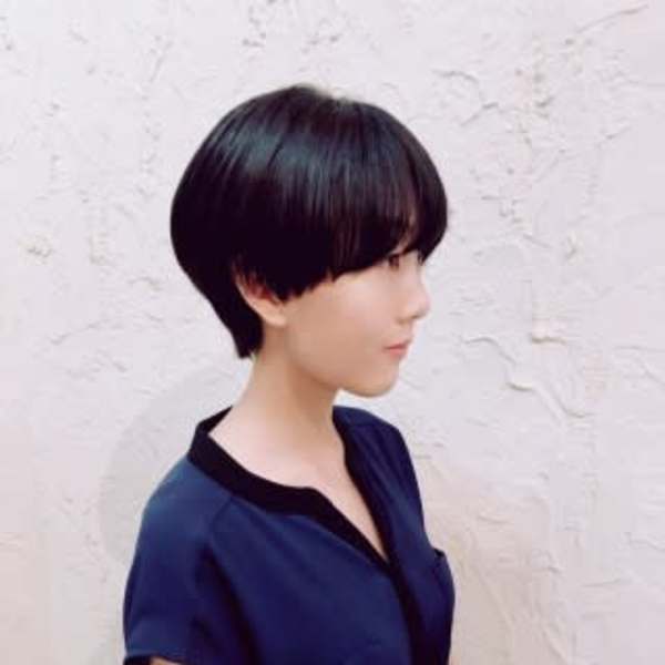 【Flor】*フレンチマッシュ+ネイビーカラー*