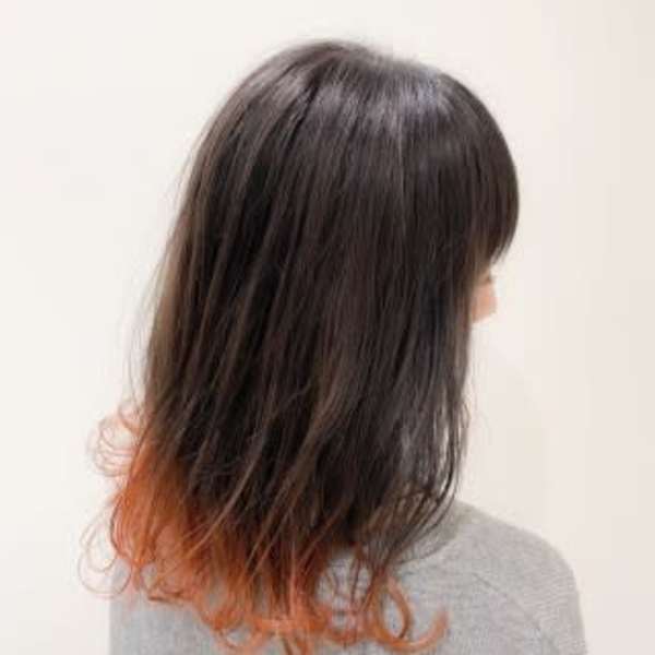 【Flor】*ネズコグラデーション+キュアオレンジ*