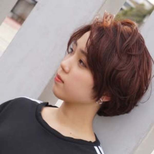 【Flor】*ショートボブ+ベイビーピンク*