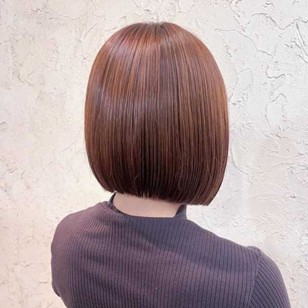 【Flor】*髪質改善ストレート+うるツヤボブ*