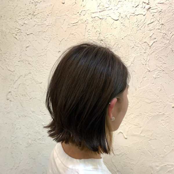 【Flor】*外はねロブ+ネイビーグレージュ*