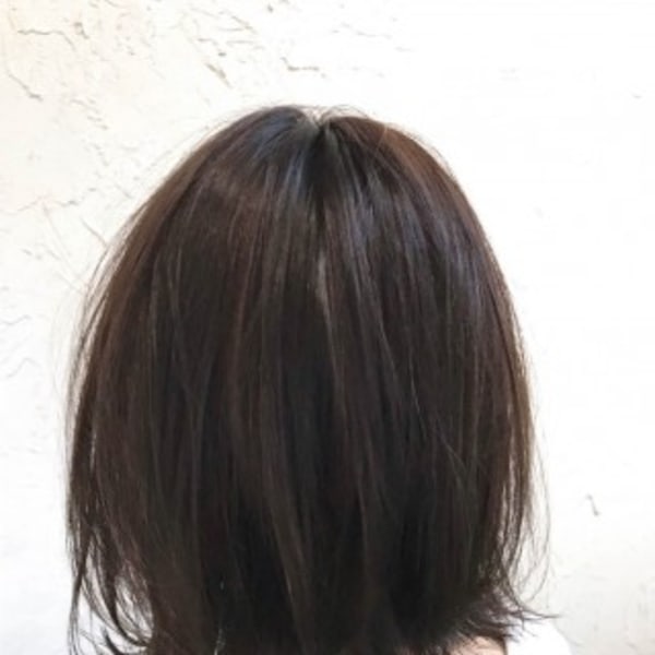 【Flor】*モカベージュボブ+ひし形シルエット*