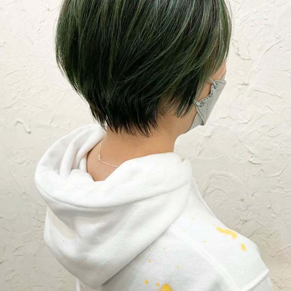 【Flor】*３Dハイライト+ライムグリーン*