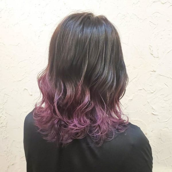 【Flor】*グラデーション+ラベンダー×アッシュ*