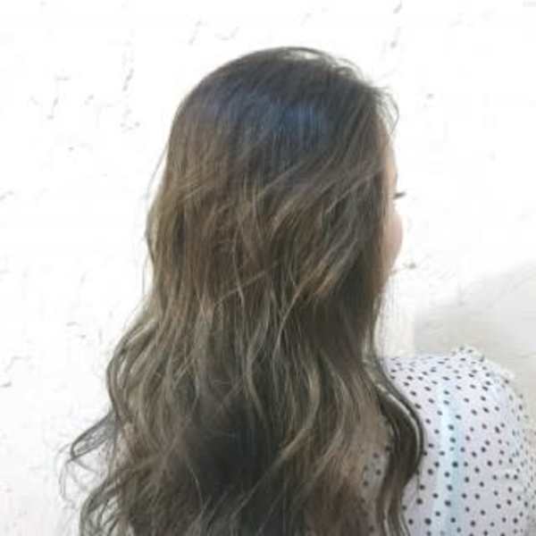 【Flor】*カーキグレージュ+グラデーション*