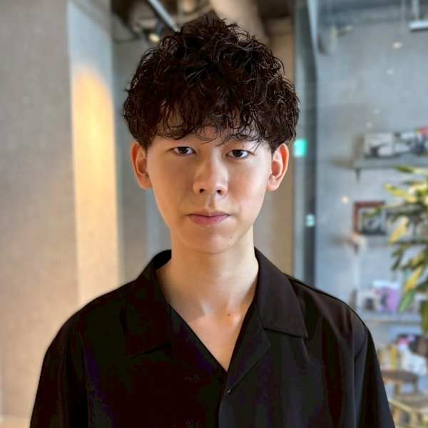 波巻きスパイラルパーマ メンズマッシュ マッシュショート|Men's Salon bloc