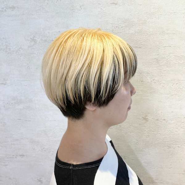 白髪×アウターカラー