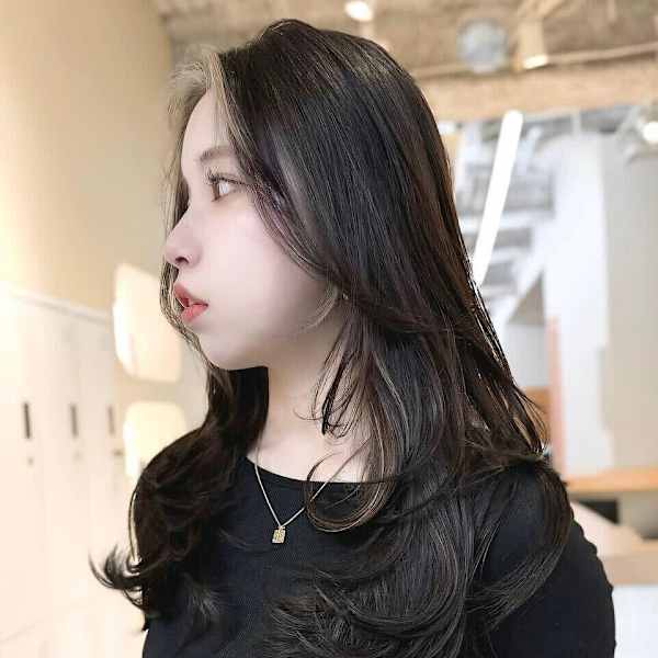 髪質改善＊顔周りハイライトカラー＊美髪【Zina熊本】