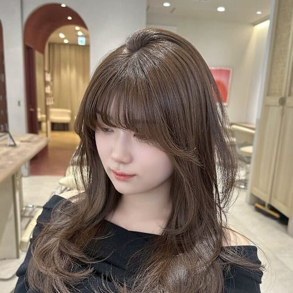 髪質改善＊オリーブアッシュレイヤー＊美髪【Zina福岡天神】|Zina 福岡天神 髪質改善&トリートメント&艶髪【ジーナ】