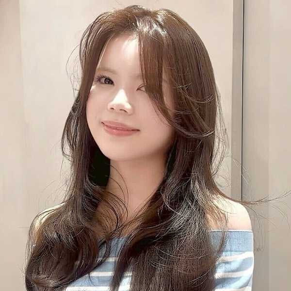 髪質改善＊オレンジブラウンレイヤー＊美髪【Zina福岡天神】|Zina 福岡天神 髪質改善&トリートメント&艶髪【ジーナ】