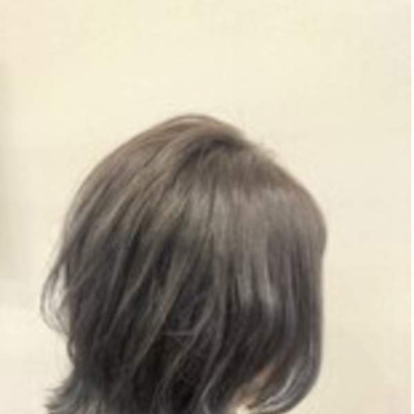 ハイライト|切りっぱなしボブ|グレージュ【花巻|北上】|Nadia by charis【ナディアバイカリス】 花巻 | 北上