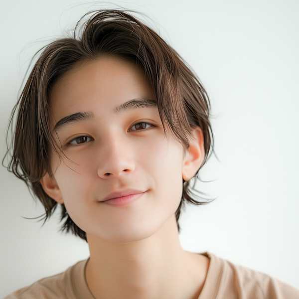 20代30代40代 ナチュラルマッシュ束感イメチェン