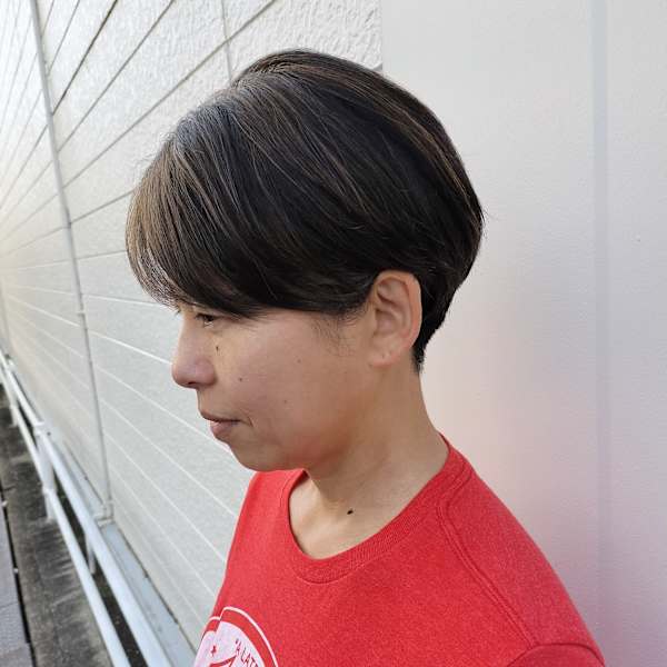 クールな印象のショートスタイル