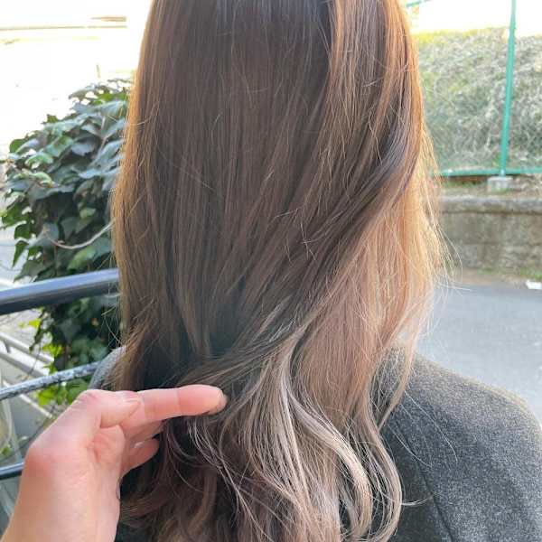 ミルクティーベージュ/ホワイトミルクティー/インナーカラー|ACT 仙台店