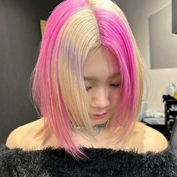 セクションカラー デザインカラー ハイトーン 表参道/原宿