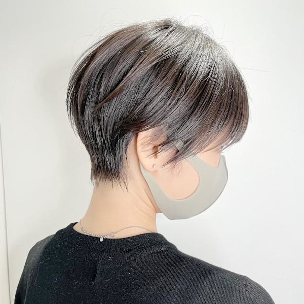 くびれ/マッシュショート/ひし形