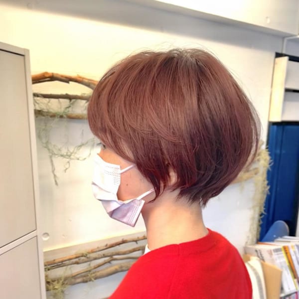 マッシュショート/マッシュヘアー/大人可愛い