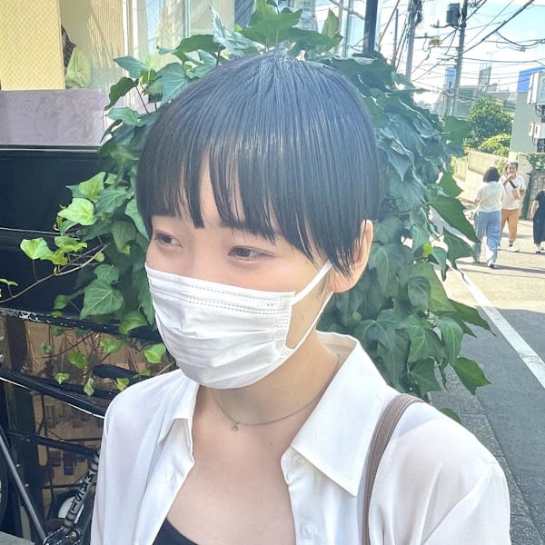 マッシュショート/ハンサムショート/小顔ショート