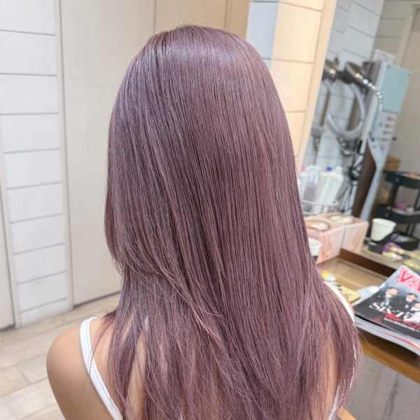 渋谷/チェリーブラウン/大人可愛い/フェザーパーマ/ボブ