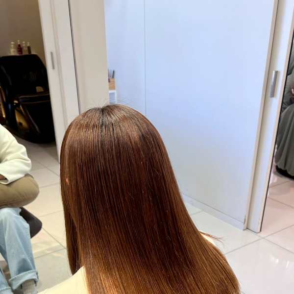 【髪質改善ストレート】✖トリートメントで更に艶々に!
