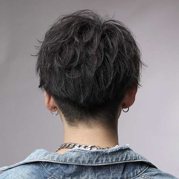 ミックスパーマショート