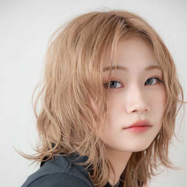 ケアブリーチ♪透明感ミルクティーベージュ|SOURCE 天王寺