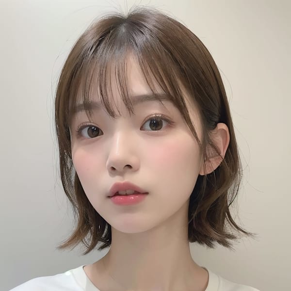 切りっぱなしショート