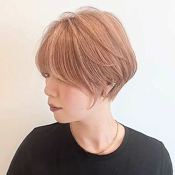 透明感x髪質改善カラーショート