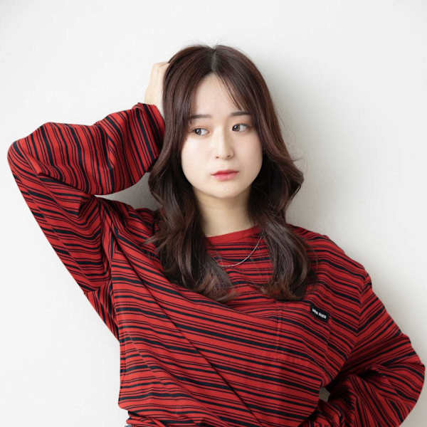 艶髪カラー♪ワインレッドブラウン|SOURCE 天王寺