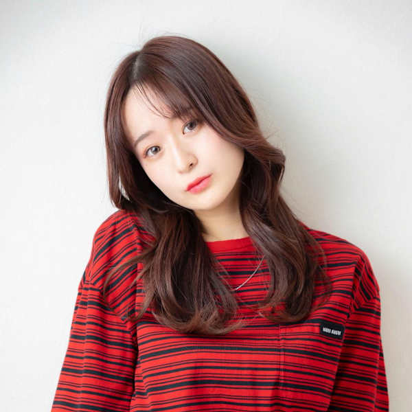 艶髪♪韓国風巻き×小顔くびれロング