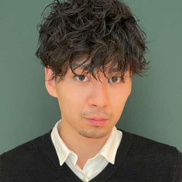 大人男性◎マッシュニュアンスパーマ