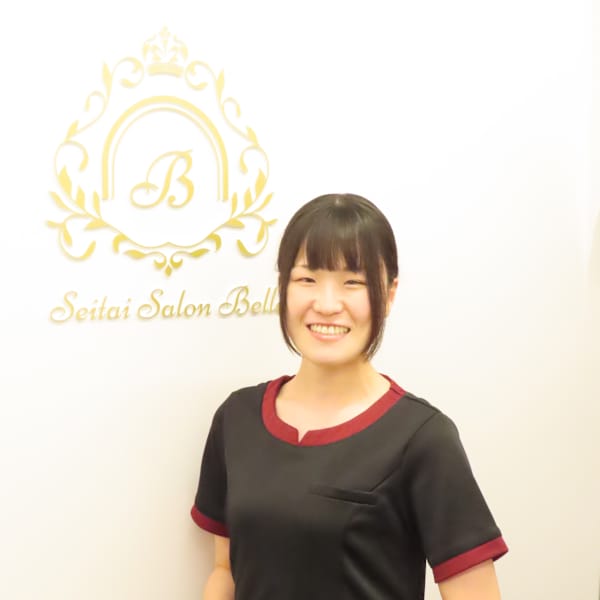 女性専用整体サロン ベル【ジョセイセンヨウセイタイサロン ベル】のスタッフ紹介。マイセンセイ