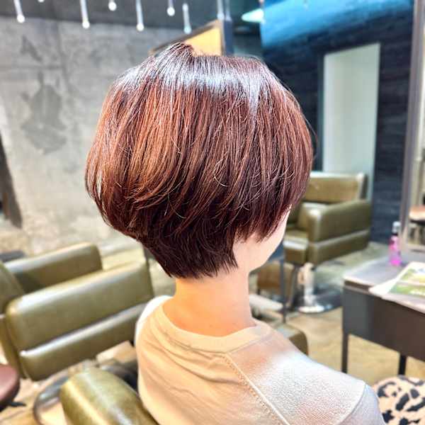 大人ショートボブ