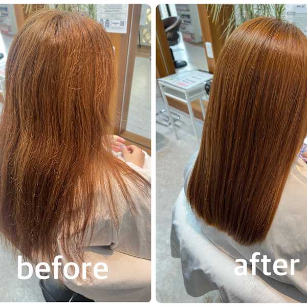 【美髪!!】髪質改善縮毛矯正 柏/流山